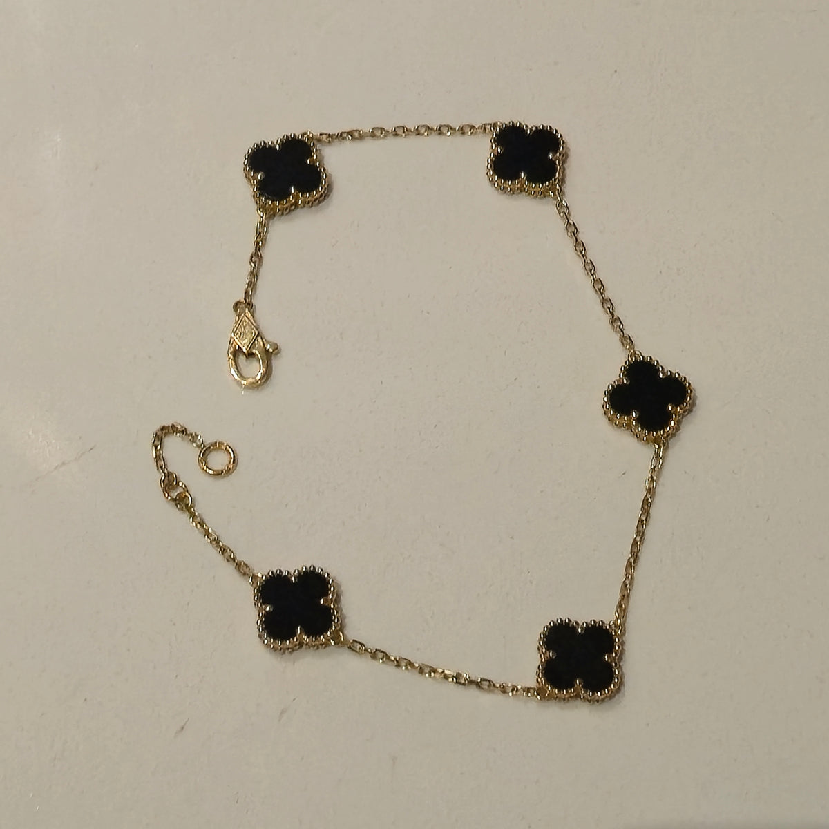 Payment 2 of 2 for 14ky custom 5 motif bracelet