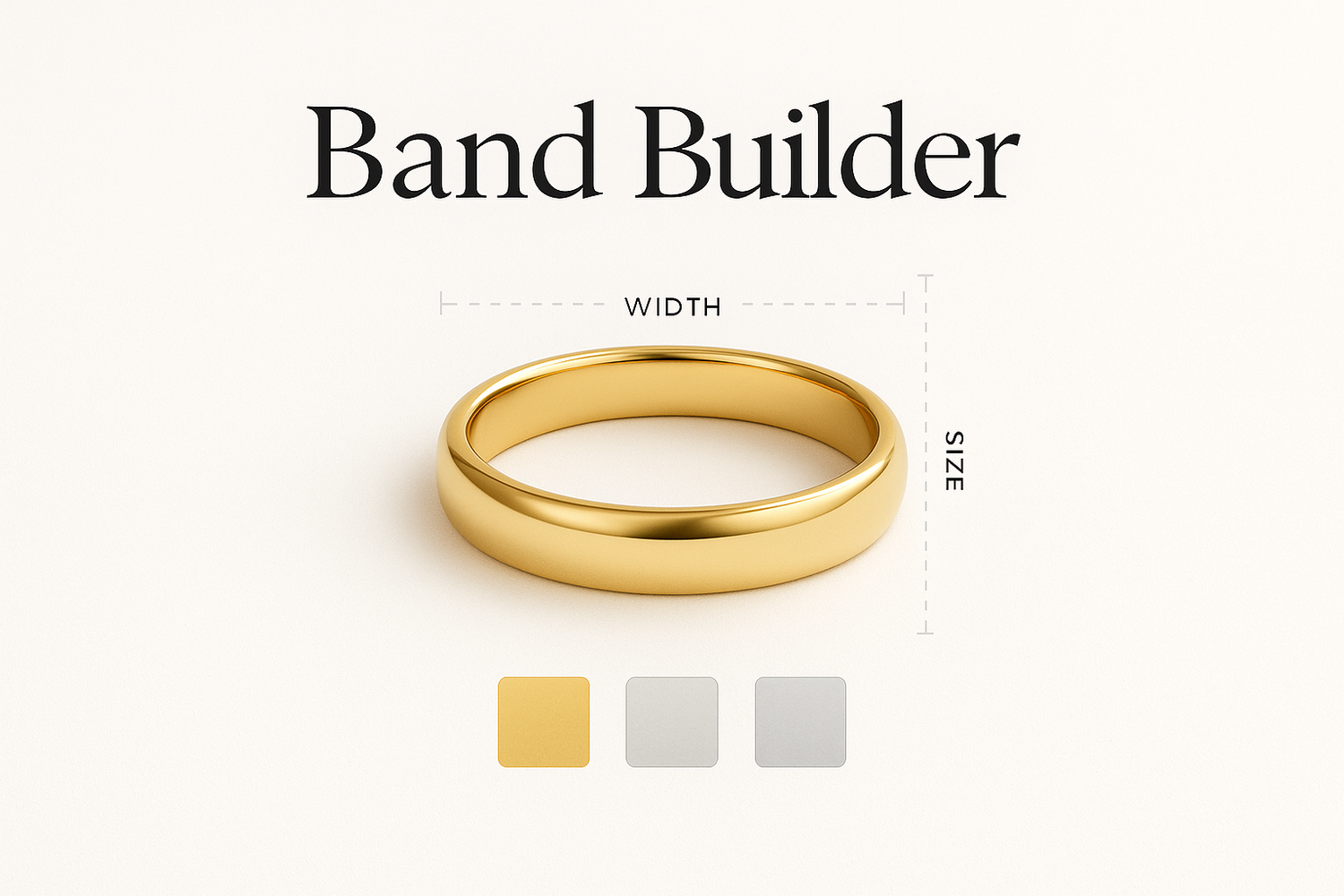 thumbnail image for plain mens band builder