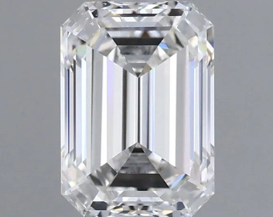 1.40ct Emerald Lab Grown Diamond (Colour F, Clarity VS2, Cut EX, IGI Certified)