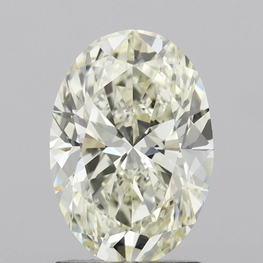 2.00ct Oval Natural Diamond (Colour K, Clarity VS1, Cut VG, IGI Certified)