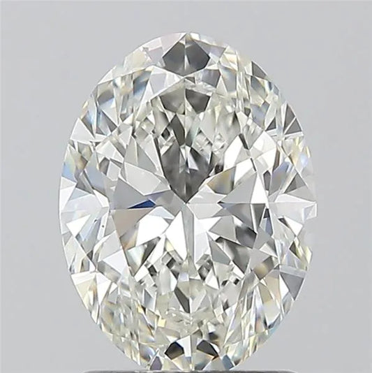 1.50ct Oval Natural Diamond (Colour G, Clarity VS2, Cut VG, IGI Certified)