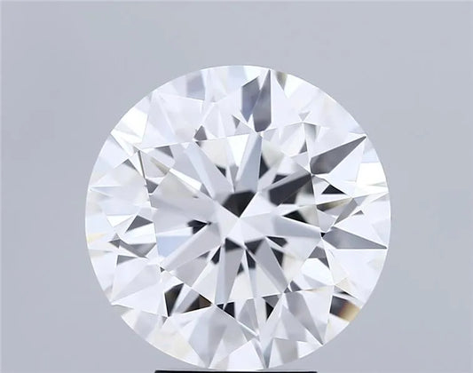 5.01ct Round Lab Grown Diamond (Colour E, Clarity VVS2, Cut ID, IGI Certified)